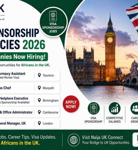 UK Sponsorship Management Jobs 2026
