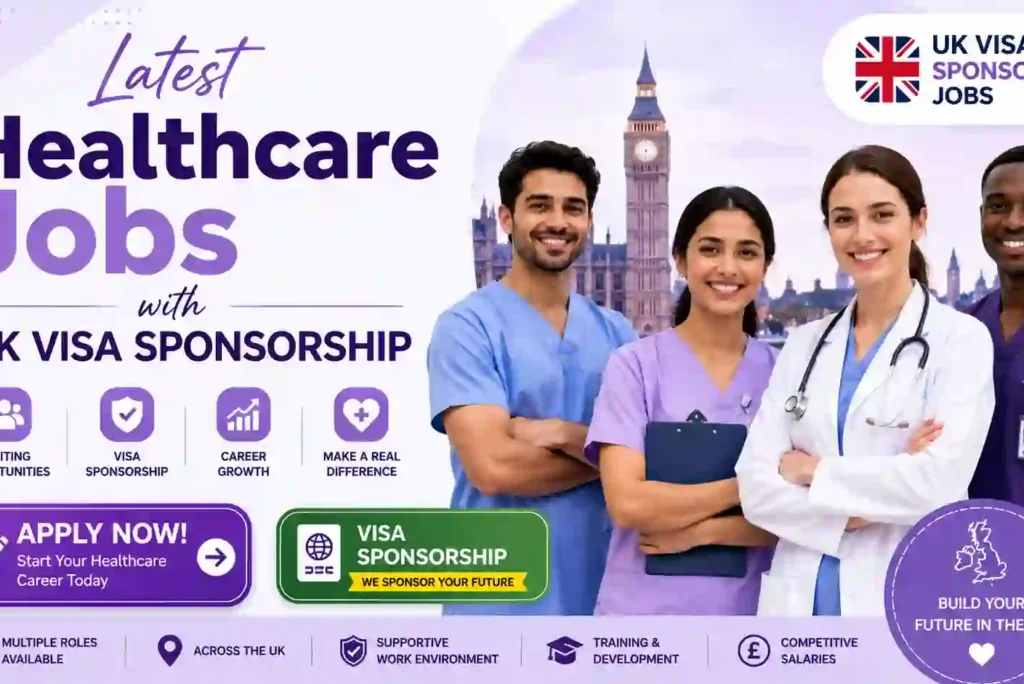 Top UK Healthcare Jobs with Visa Sponsorship in 2026: Opportunities for Africans and Nigerians Seeking Careers in Britain