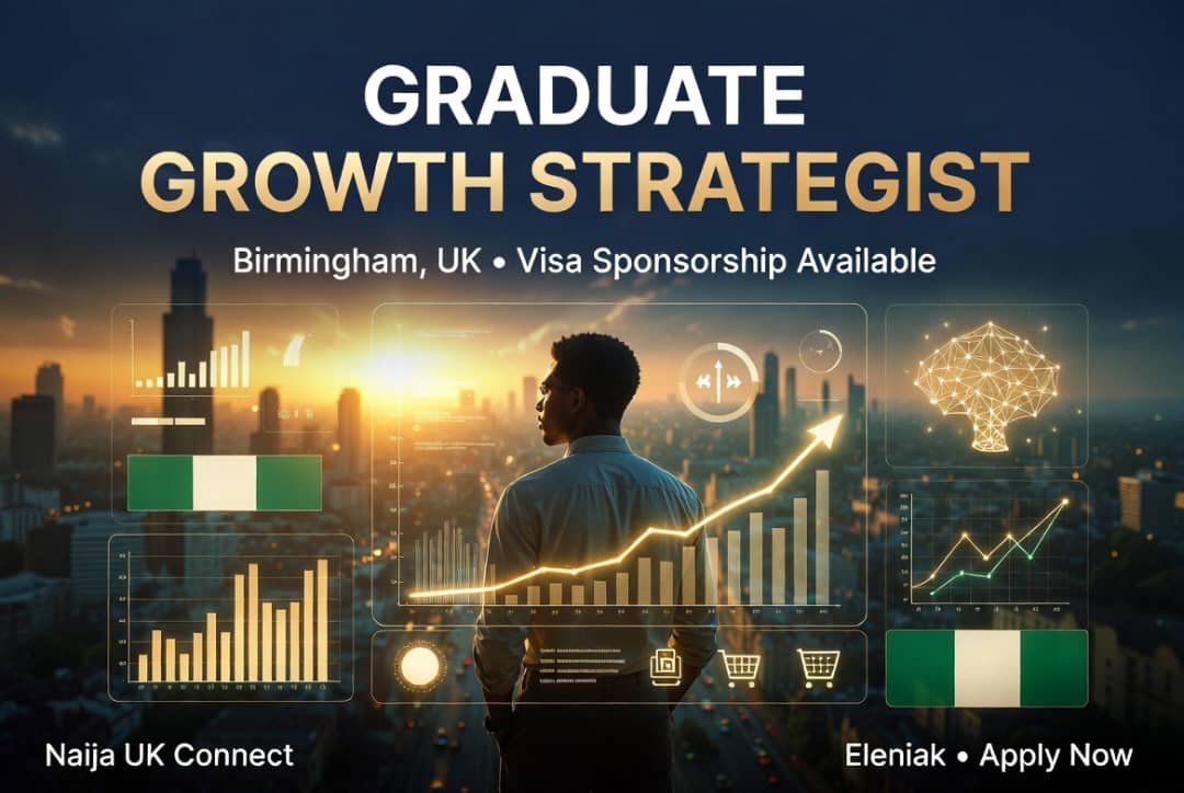 Growth Strategist Opportunity in the UK with Visa Sponsorship 2026