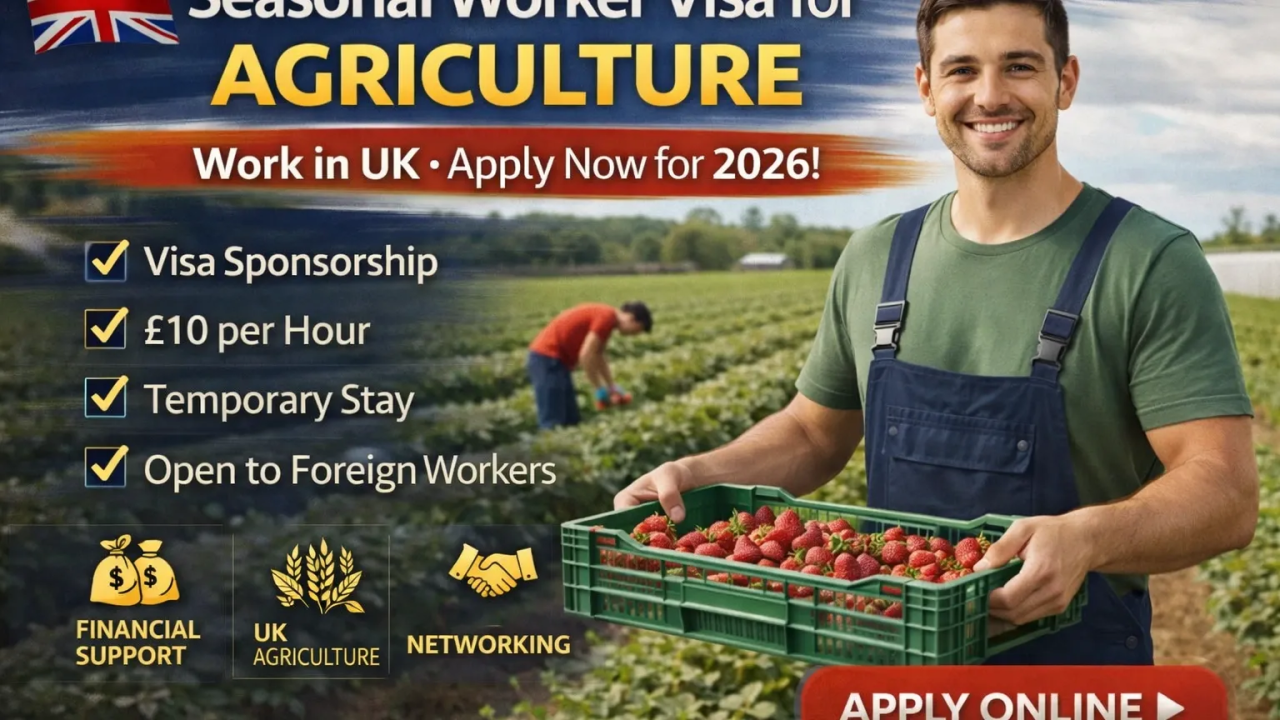 UK Seasonal Worker Visa 2026 – Ultimate Guide to Eligibility, Salary & Approved Sponsors