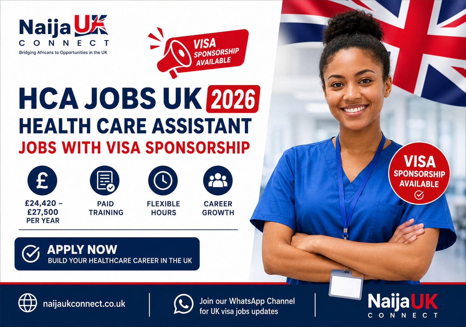 Care Assistant Jobs with Sponsorship 2026