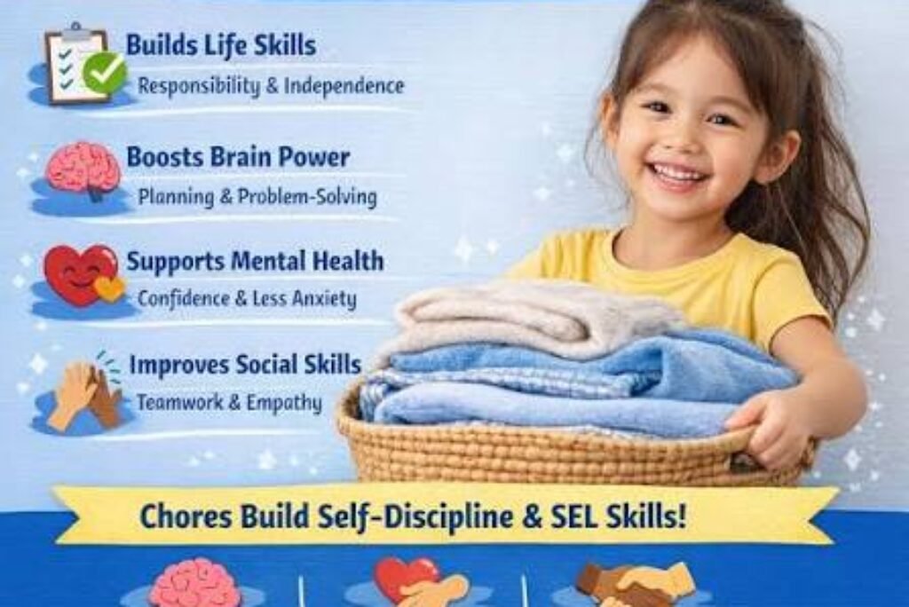 Raising Capable Kids in the UK: Why Household Chores Teach Essential Life Skills