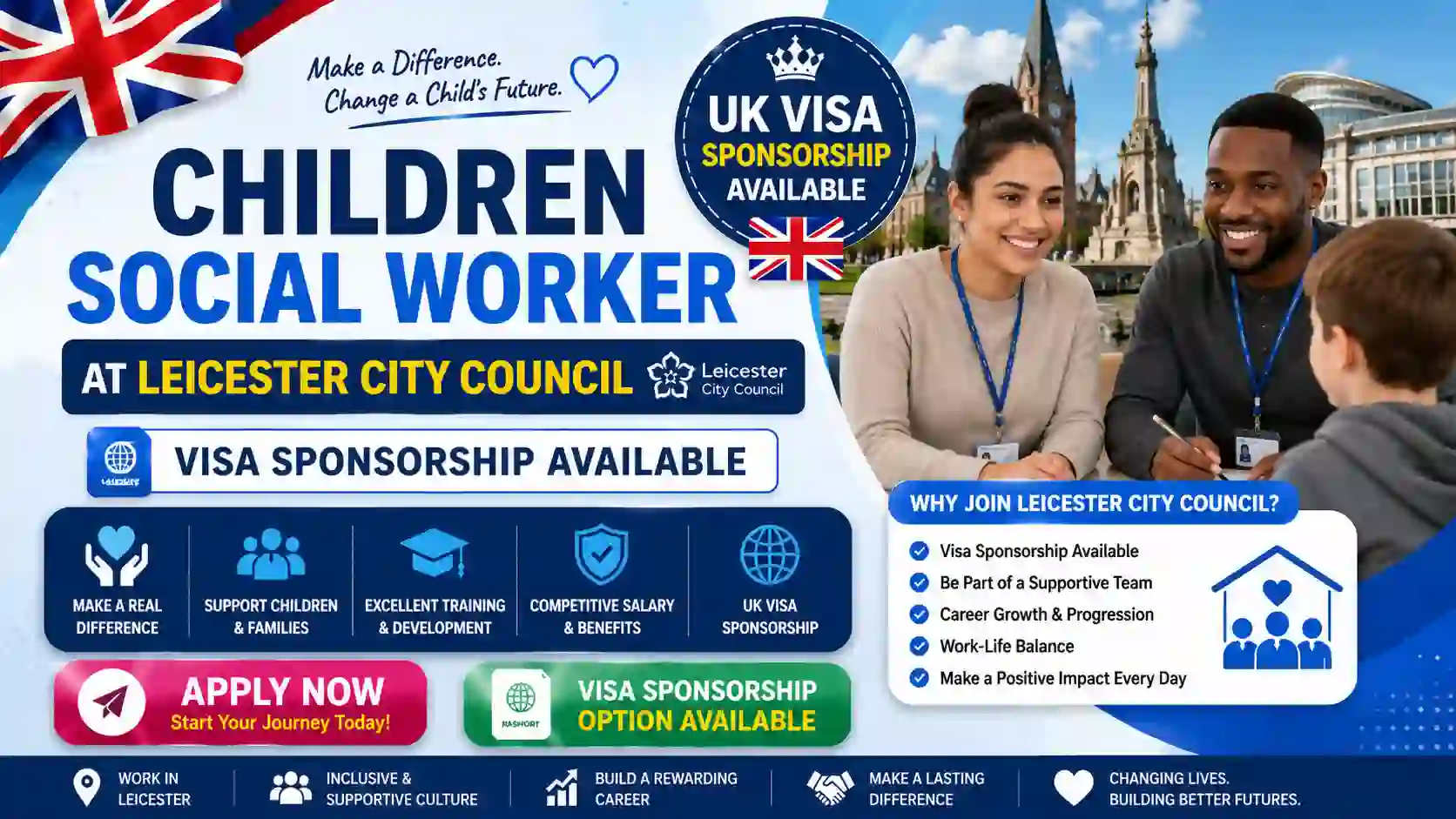 UK NHS Social Worker Jobs 2026 – Skilled Worker Visa Sponsorship Available