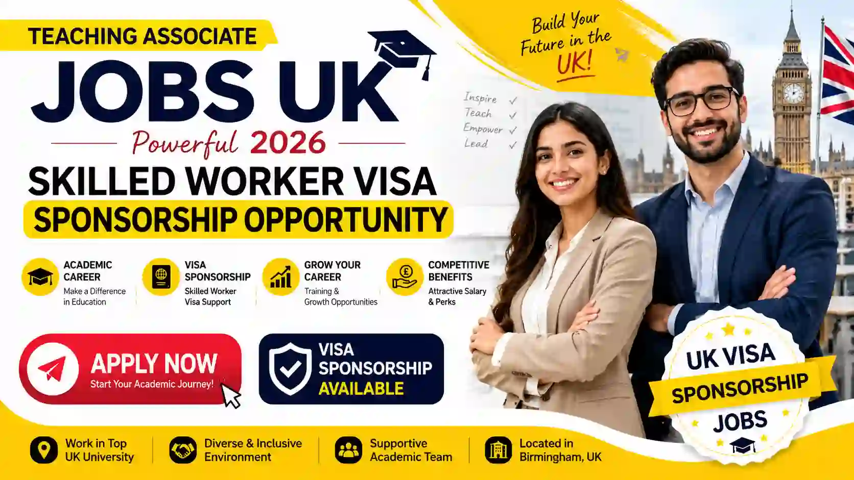 Teaching Assistant Jobs UK 2026 – Amazing UK Visa Sponsorship Opportunity
