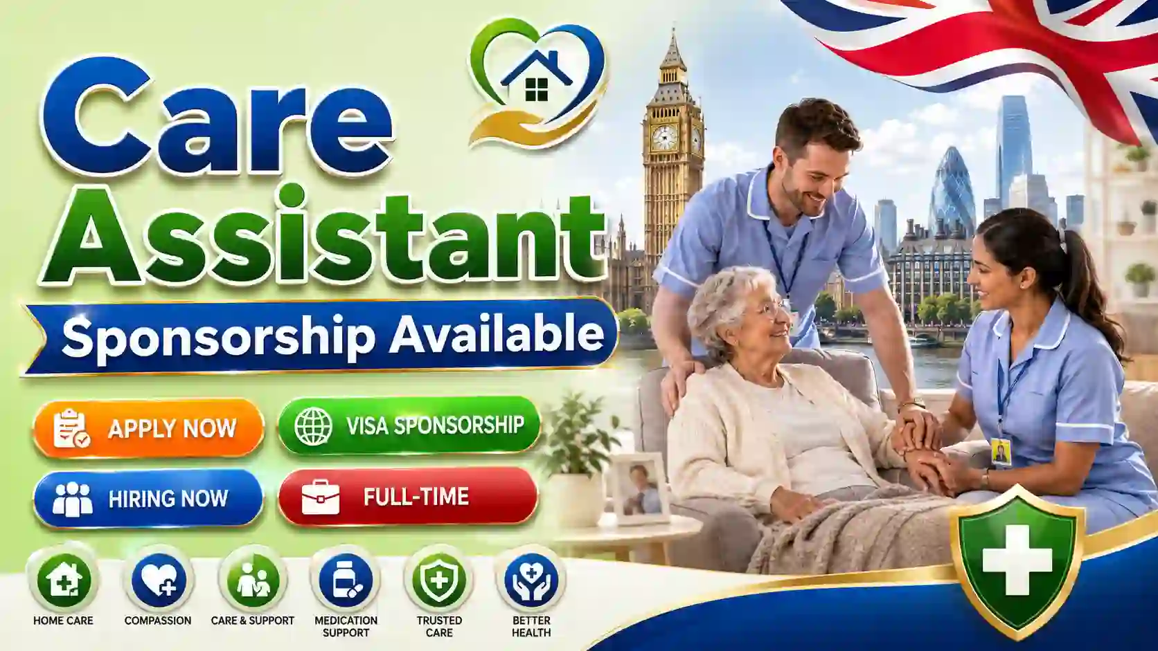 UK Homecare Assistant Jobs 2026 | Sponsorship Switch Opportunity
