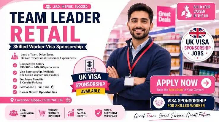 Store Manager Visa Sponsorship UK 2026 – High-Paying Retail Management Jobs