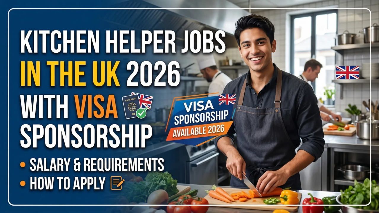 Kitchen Porter Jobs UK 2026 – Visa Sponsorship Available