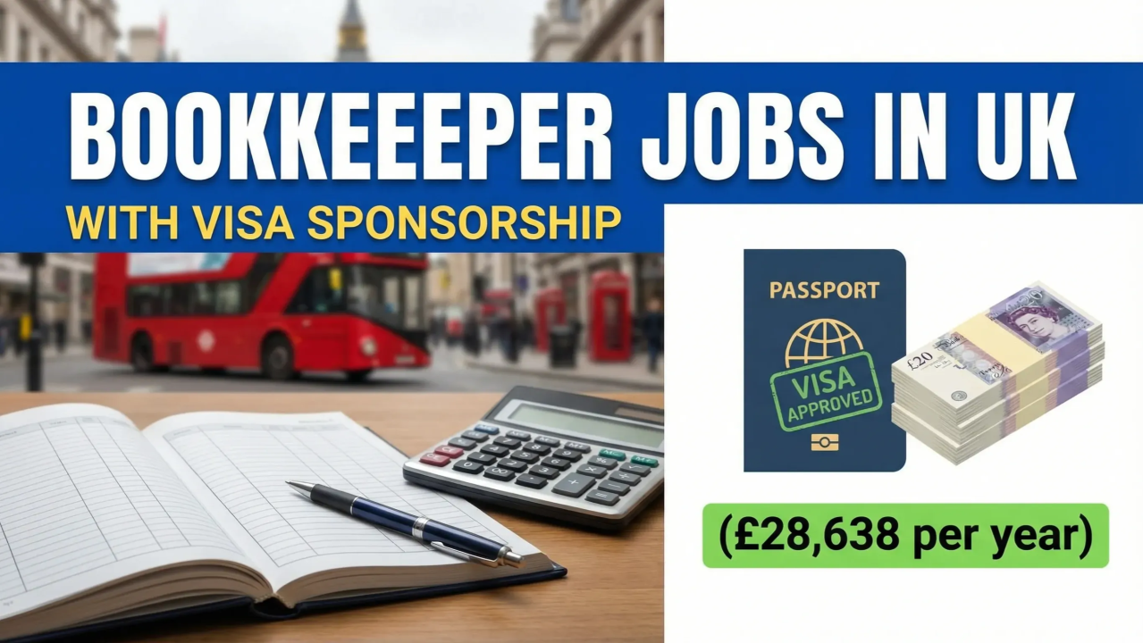Accounts Assistant UK Visa Sponsorship 2026 – Exciting Opportunity