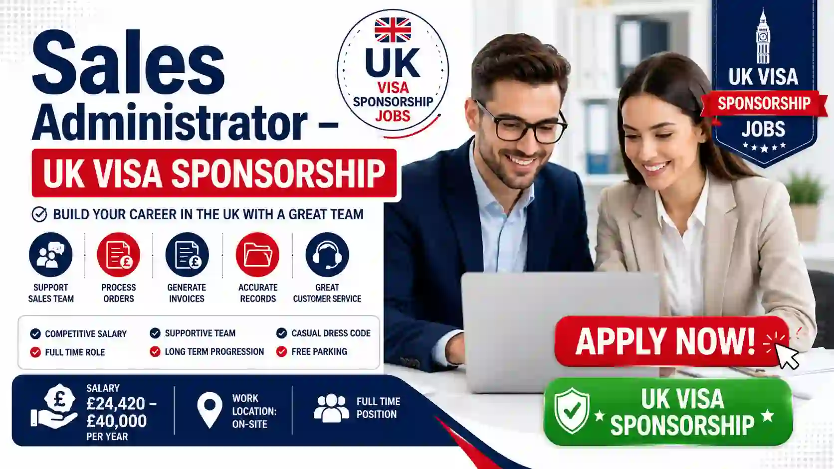 Property Administrator UK Visa Sponsorship 2026 – Property Management Career