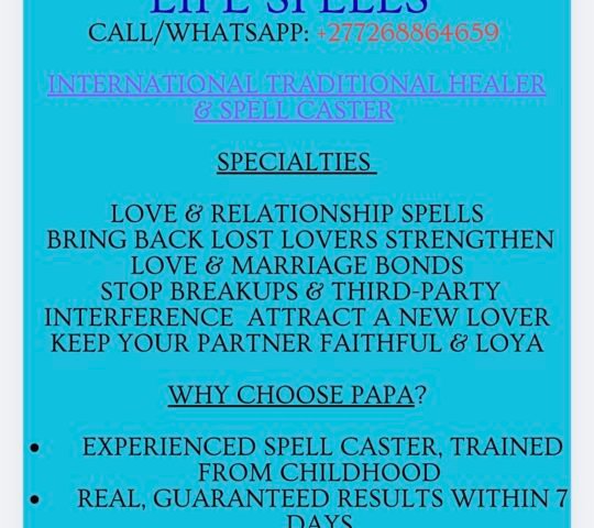 SANGOMA/LOVE SPELL+27716356648A TRADITIONAL HEALER in Worcester , Zeerust , cosmo city, randburg, Sasolburg, vanderbiljpark, Postmasburg, Botswana, GaboroneN elspruit , Paarl, Qumbu , Randfontein , Siyabuswa , Somerset East , Verulam , Vryeheid , SANGOMA/LOVE SPELL+27716356648A TRADITIONAL HEALER in Worcester , Zeerust , cosmo city, randburg, Sasolburg, vanderbiljpark, Postmasburg, Botswana, GaboroneN elspruit , Paarl, Qumbu , Randfontein , Siyabuswa , Somerset East , Verulam , Vryeheid ,