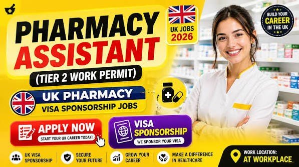 Pharmacy Assistant Jobs UK 2026 – Visa Sponsorship Opportunity