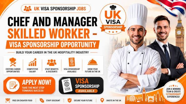 Head Chef Jobs UK 2026 – Visa Sponsorship Available