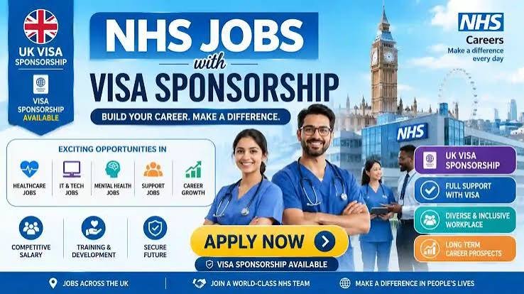 Nursing Support Worker Jobs UK 2026 – NHS Health & Care Visa Sponsorship