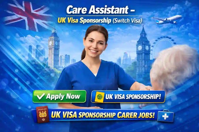Care Assistant Jobs UK 2026 – UK Visa Switch Opportunity in London