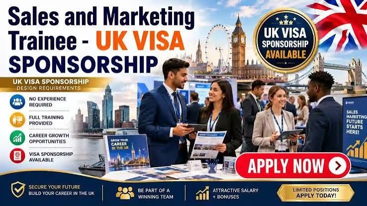 Sales Jobs UK 2026: Parts Advisor with Visa Sponsorship