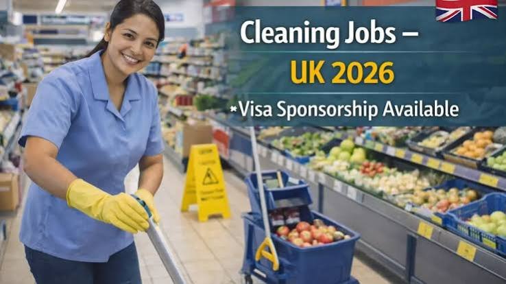 Cleaner Jobs UK 2026 – Housekeeper Jobs with UK Visa Sponsorship