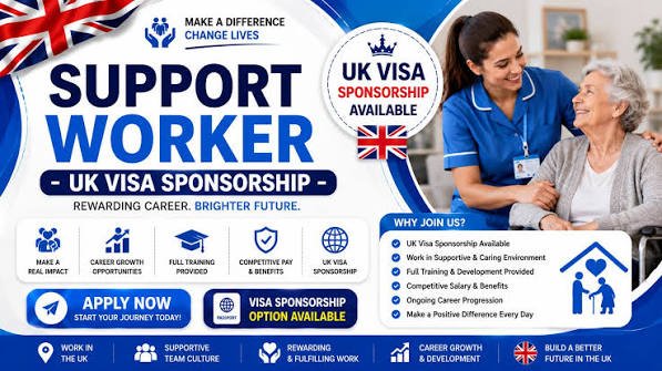 Support Worker Jobs UK 2026 | UK Visa Sponsorship Opportunity