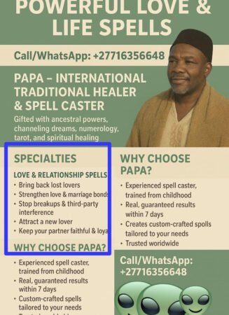 +27716356648TRADITIONAL HEALER In Bisho , Bizana , Bloemfontein , Blouberg , Boskruin , Botshabelo , Brackenfell , Brakpan , Bramley, South africa Alberton , Adelaide , Addo , Aliwal North , Amanzimtoti , Atlantis , Balfour , Ballitoville +27716356648TRADITIONAL HEALER In Bisho , Bizana , Bloemfontein , Blouberg , Boskruin , Botshabelo , Brackenfell , Brakpan , Bramley, South africa Alberton , Adelaide , Addo , Aliwal North , Amanzimtoti , Atlantis , Balfour , Ballitoville
