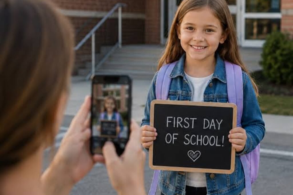 Parents Urged to Think Twice Before Posting Back-to-School Photos