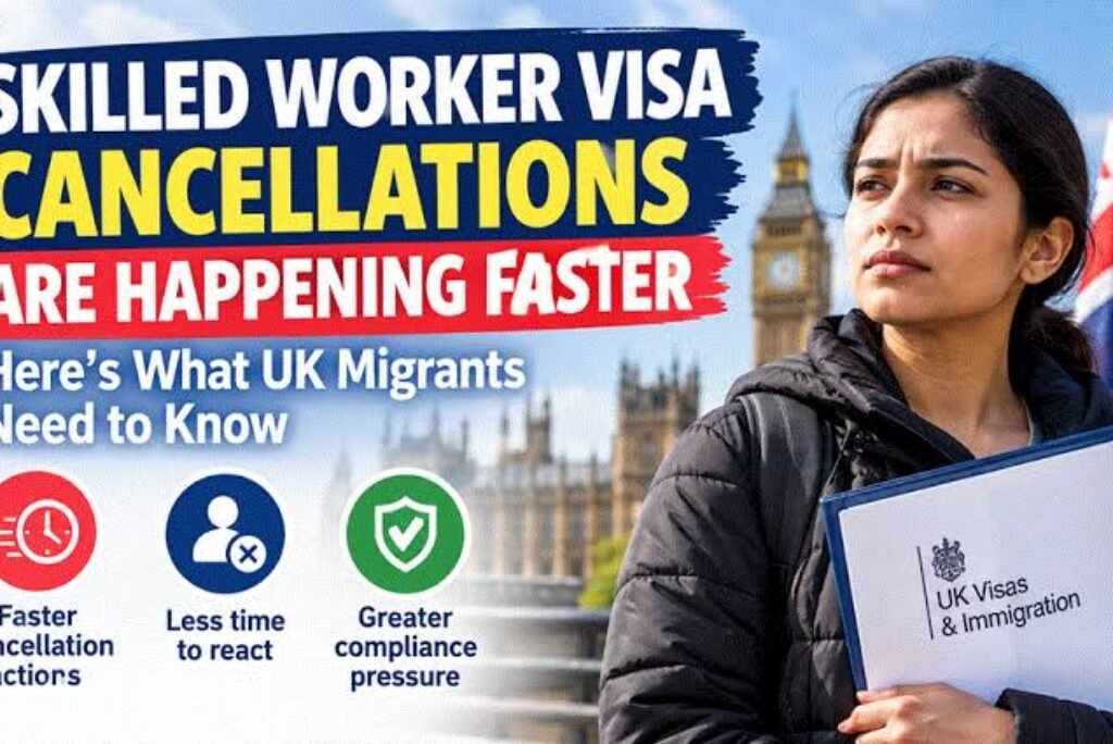 Skilled Worker Visa Cancellation 2026: Urgent Warning for UK Migrants