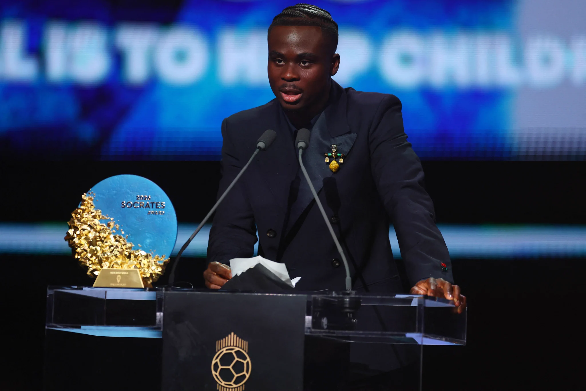 Bukayo Saka Wins 2026 Sócrates Award: Arsenal Star Honoured for Humanitarian Work Bukayo Saka Wins 2026 Sócrates Award: Arsenal Star Honoured for Humanitarian Work